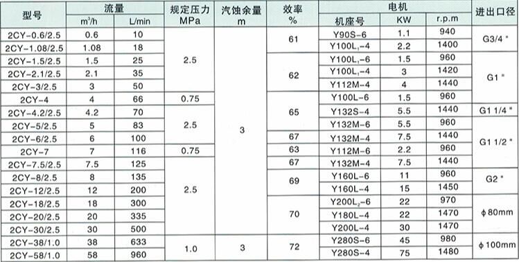 2CY泵7