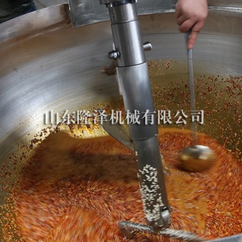 大型全自动电磁蘑菇香菇酱搅拌炒锅 酱料加工炒制设备 炒酱锅