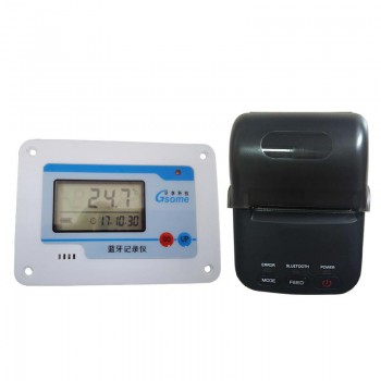 Gsome尽享DP-WS20超限报警可充电打印温湿度记录仪