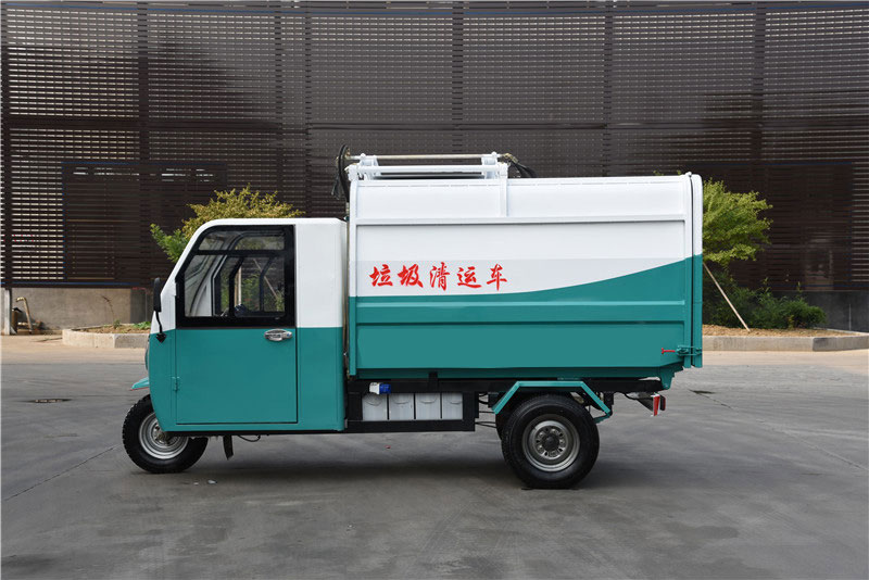电动三轮挂桶垃圾车 (4)
