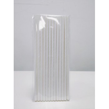 鸡尾酒吸管环保可降解纸吸管工厂创意白色Paper straw