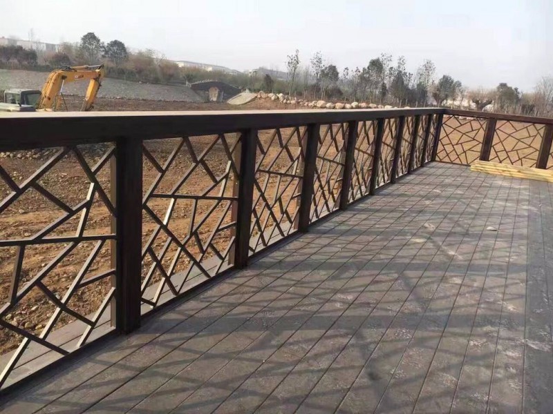 河道护栏	加工 不锈钢碳素钢复合管护栏	可加工定制