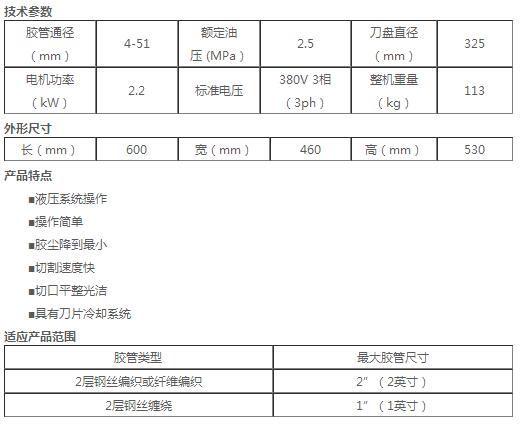 JQ51-Y 胶管切割机详情页