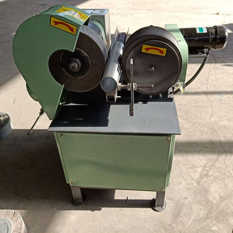 全自动圆管镜面抛光机  活塞杆抛光除锈机