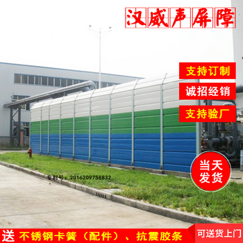 江西学校社区透明声屏障-南昌热泵空调压缩机房吸音板-景观协调