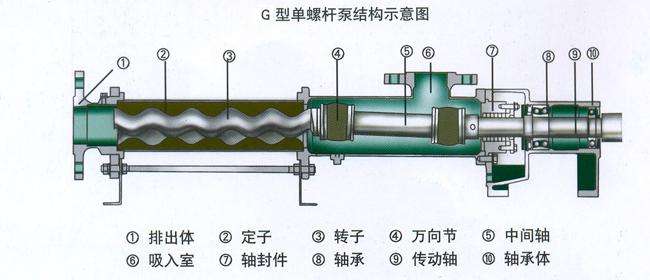 螺杆泵结构图