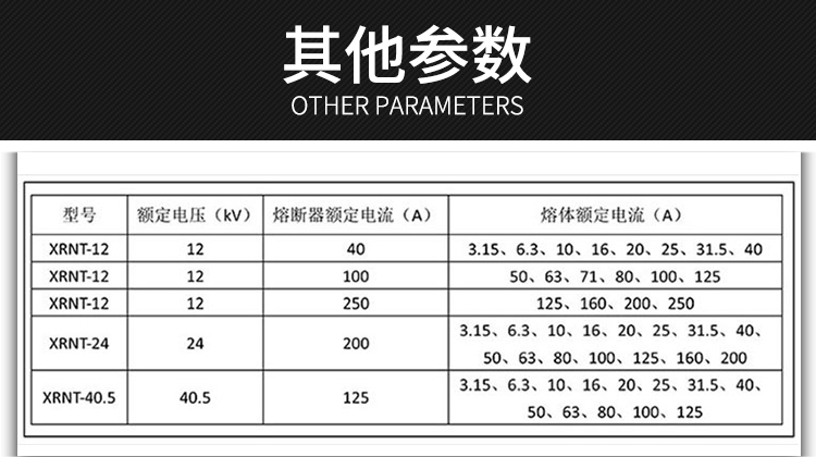 华册电气 高压高分断能力熔断器 XRNT1-40.5KV/2A 熔管 35KV熔断器 直销示例图9