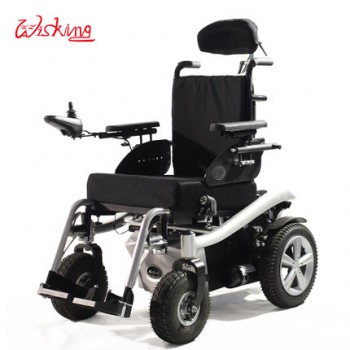 1023-36电动轮椅车老年人残疾人电动后躺后仰代步车