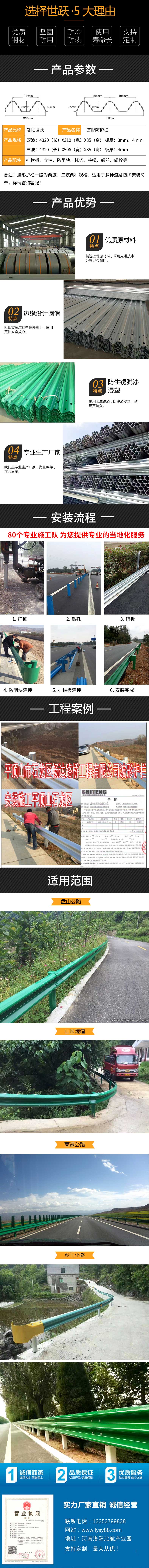 波形护栏详情页