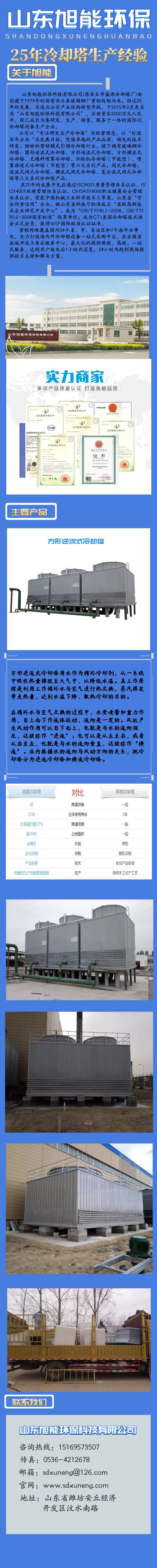 方形逆流式冷却塔1111