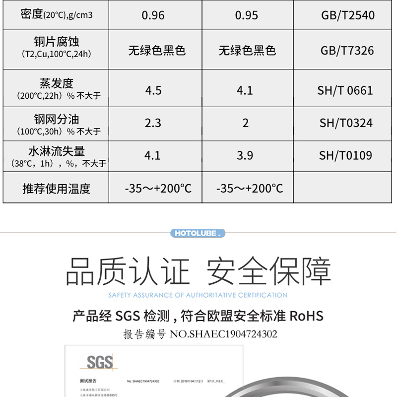 高温食品机械脂7