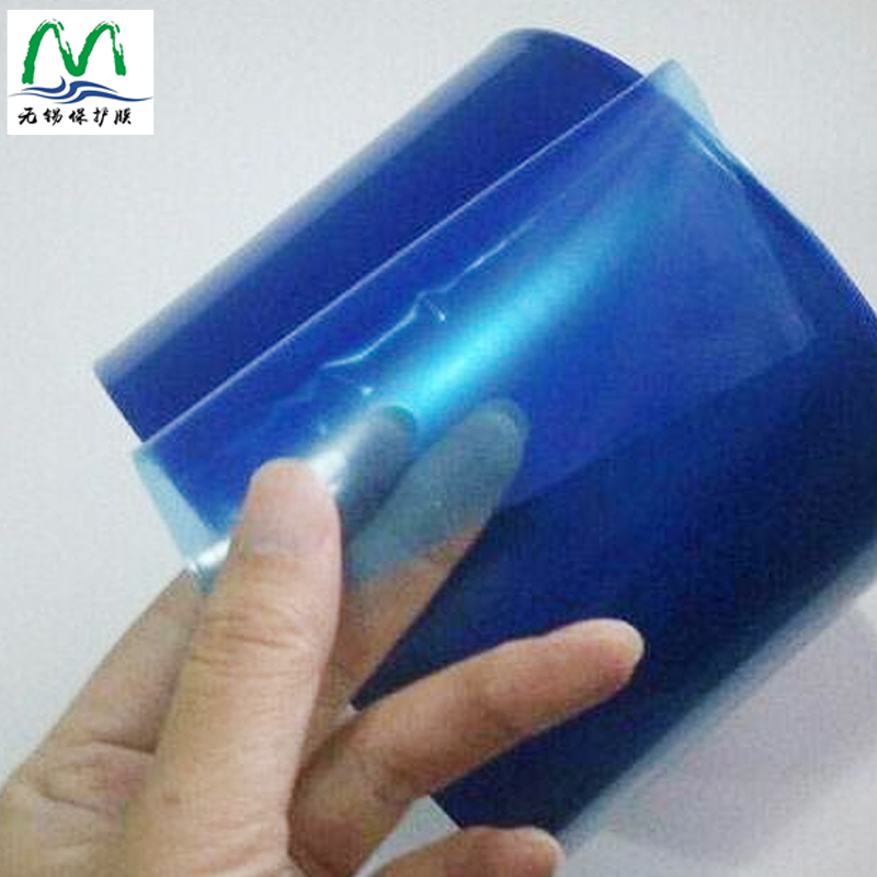 Transparent high viscosity PE protective film for automotive appliances PE film water glue PE protective film bumper protective film manufacturer