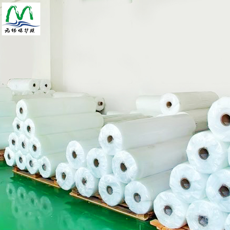 不残胶保护膜 高粘度耐高温PE保护膜 塑胶外壳保护膜