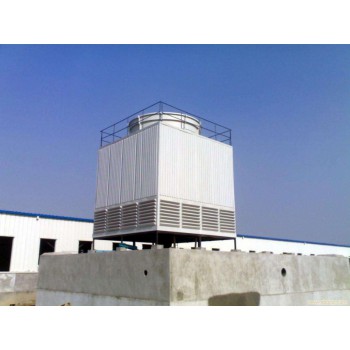 厂家直销玻璃钢冷却塔 大型工业降温水冷塔 定制方形冷水塔