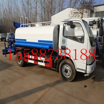 二手洒水车东风多利卡8立方洒水车工地除尘雾炮洒水车