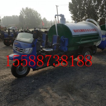 小型吸粪车农用三轮吸粪车化粪池吸污车