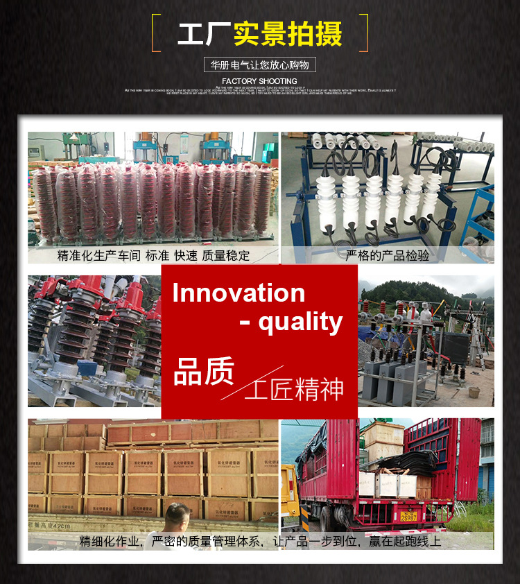 厂家直销 跌落保险 令克开关 RW12-10-12KV/100A 高压跌落式熔断器示例图13