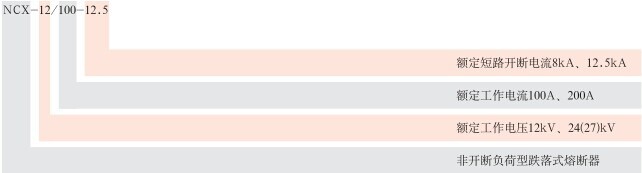 华册电气 NCX-10-12KV/100A ABB户外 高压跌落式熔断器 令克 开关 直销示例图2