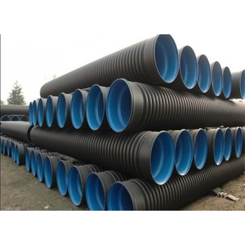 HDPE市政排污双壁波纹管