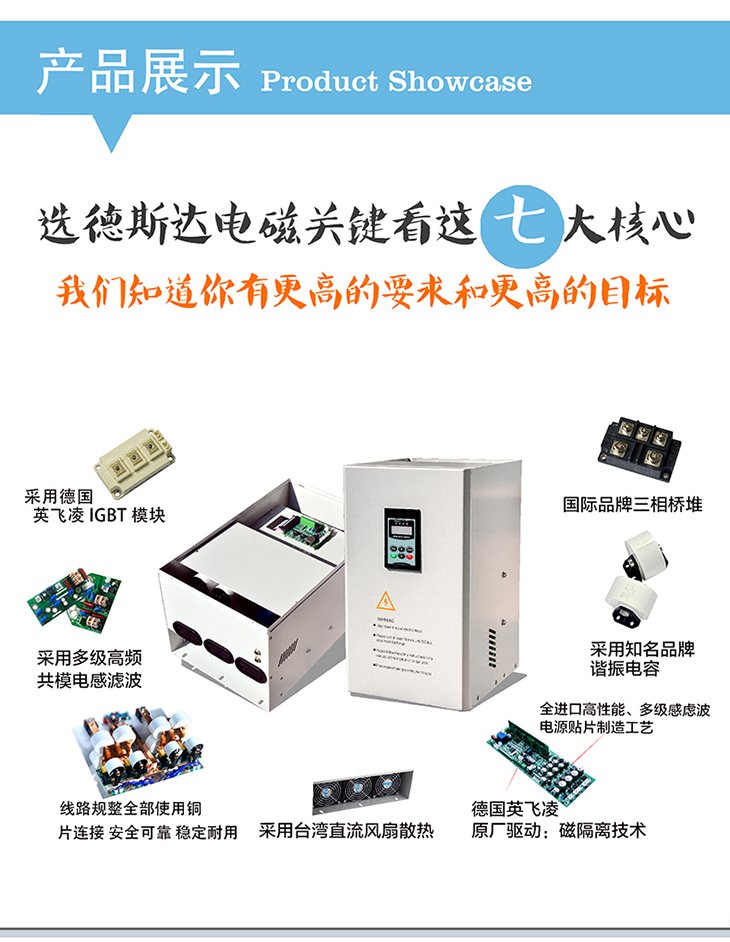 60KW/70KW电磁加热控制器核心优势