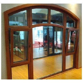 厂家直销铝包木门窗别墅木包铝门窗定制