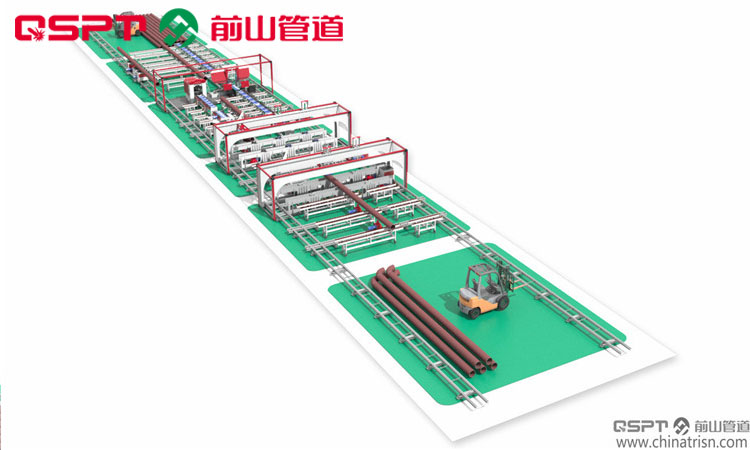 管道预制生产线