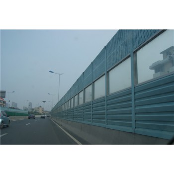 定制工业厂界隔音屏障 机械设备噪音衰减吸音墙 高速公路声屏障