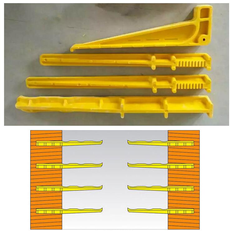 模压成型电缆支架厂家价格组合式玻璃钢电缆支架