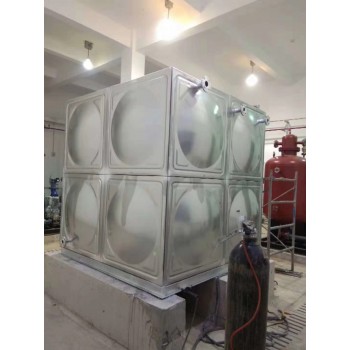 厂家定制生产不锈钢保温生活消防拼装大型304水箱价格实惠