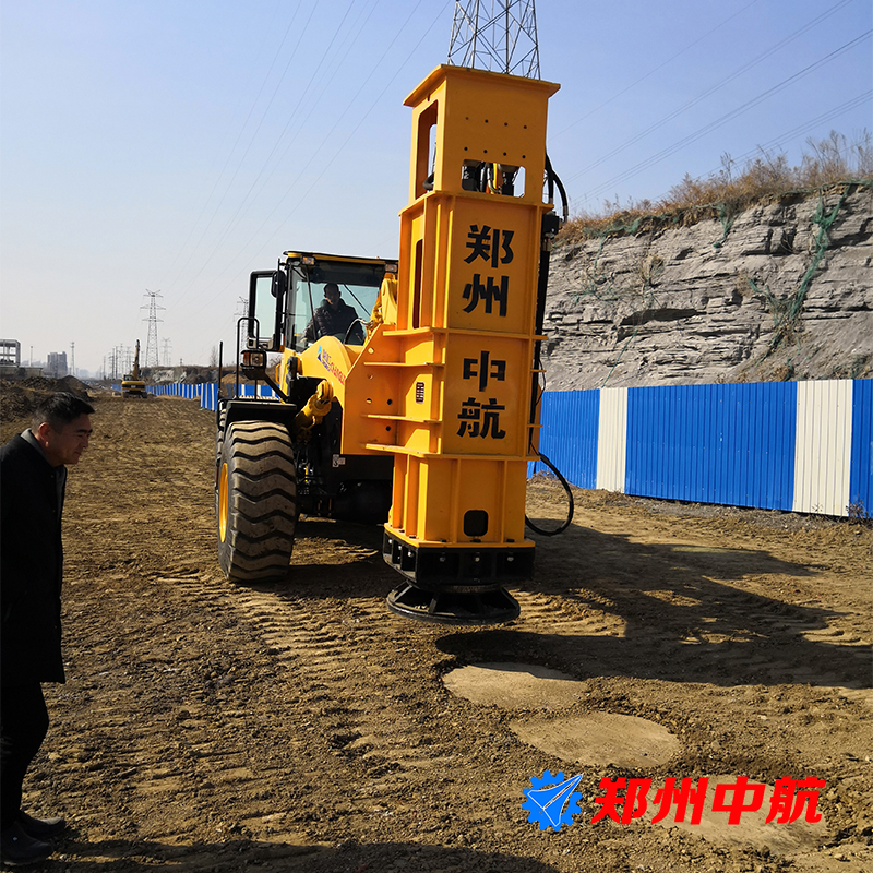 菏泽市冲击压路机冲击式压路机小型高速液压夯实机价格合理