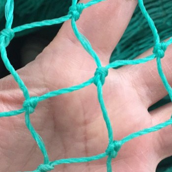 足球场棒球场操场围网 塑料网聚乙烯有结网 渔网养殖防护隔离网