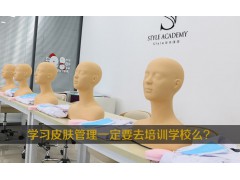 学习皮肤管理一定要去培训学校么？