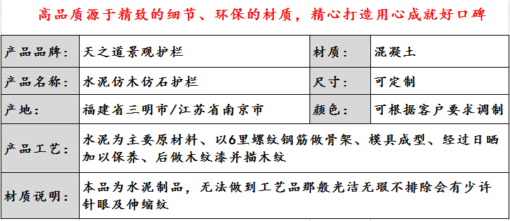 产品参数