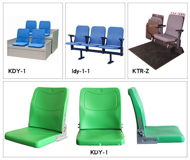 剧场活动看台 活动看台排椅等侯椅 前置电动伸缩座椅 移动座椅示例图1