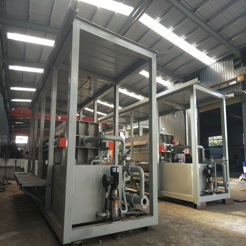 vehicle-mounted filter press (2)