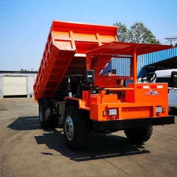 矿用四不像自卸拉渣车窄体矿山翻斗车可根据需求定制