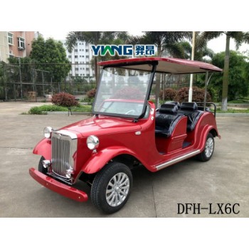 山东6座电动豪华老爷车 电动楼盘看房观光车多少钱