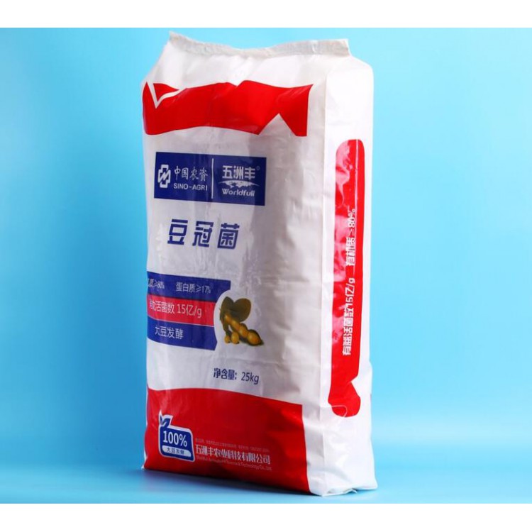 农资五洲丰大豆发酵袋 25kg袋  PE重膜包装袋