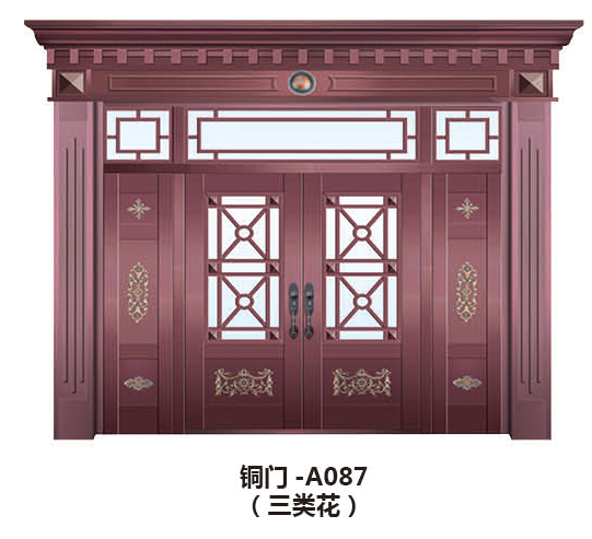 铜门A087(三类花)