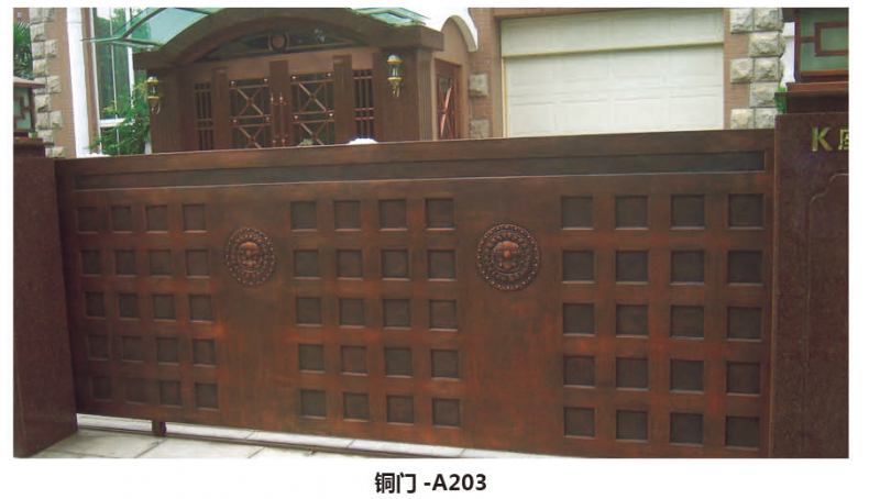 铜门A203