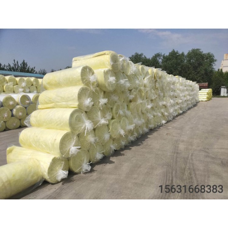 厂家直供 玻璃棉卷毡  贴箔玻璃棉卷毡  价格优惠