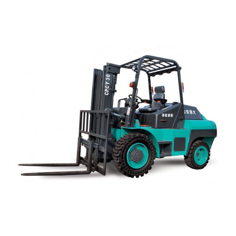 凯大四驱越野叉车 转弯灵活 专用泥泞路