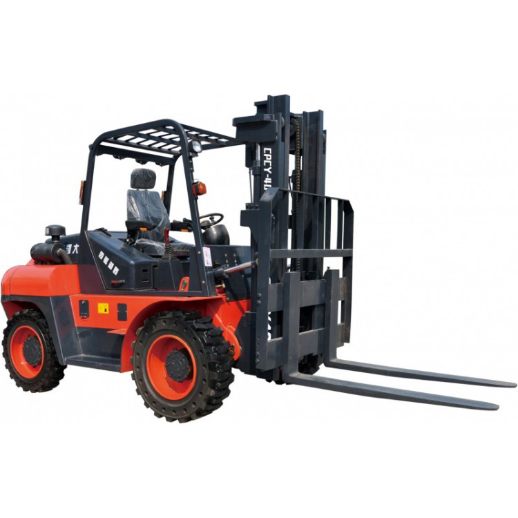 CPCY-40四驱越野叉车内燃式叉车一车多用