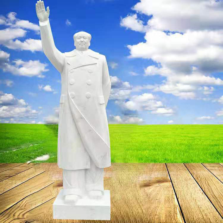 毛主席雕塑石雕毛泽东邓小平伟人像