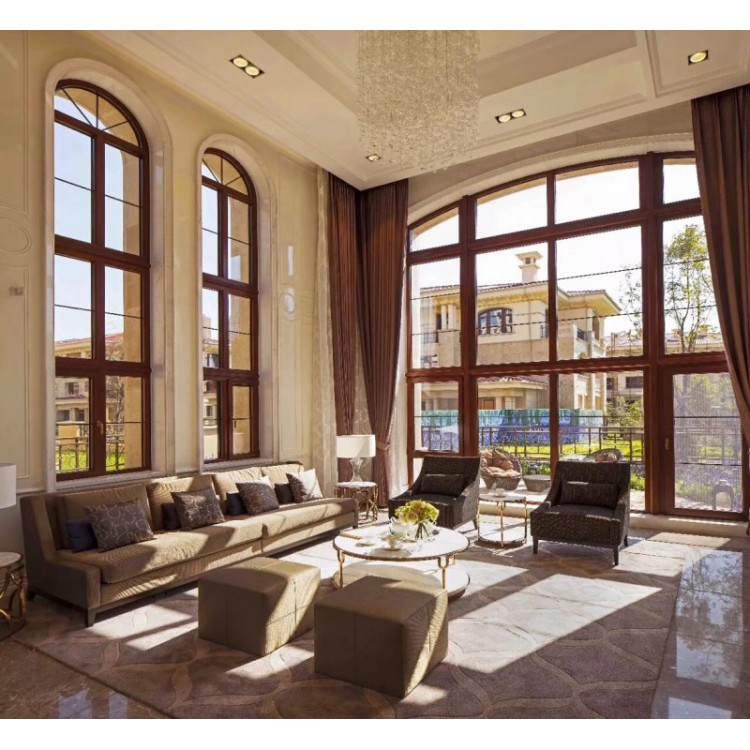 南京铝包木窗 铝包木门窗品牌 铝包木窗价格 工厂直销价格透明