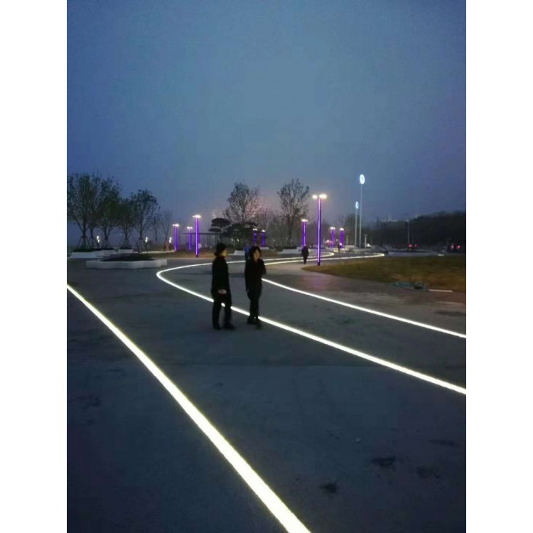 LED地埋灯带广场发光砖园林地砖灯