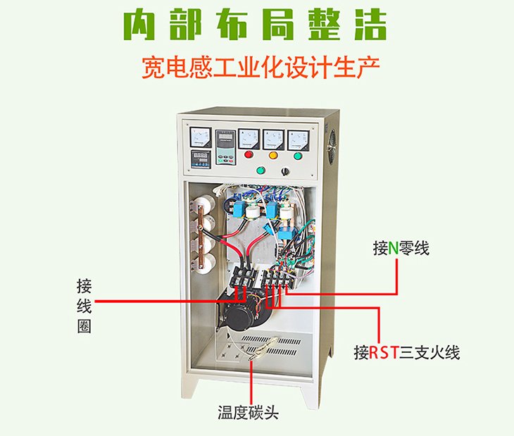 70KW~120KW电磁加热柜内部结构
