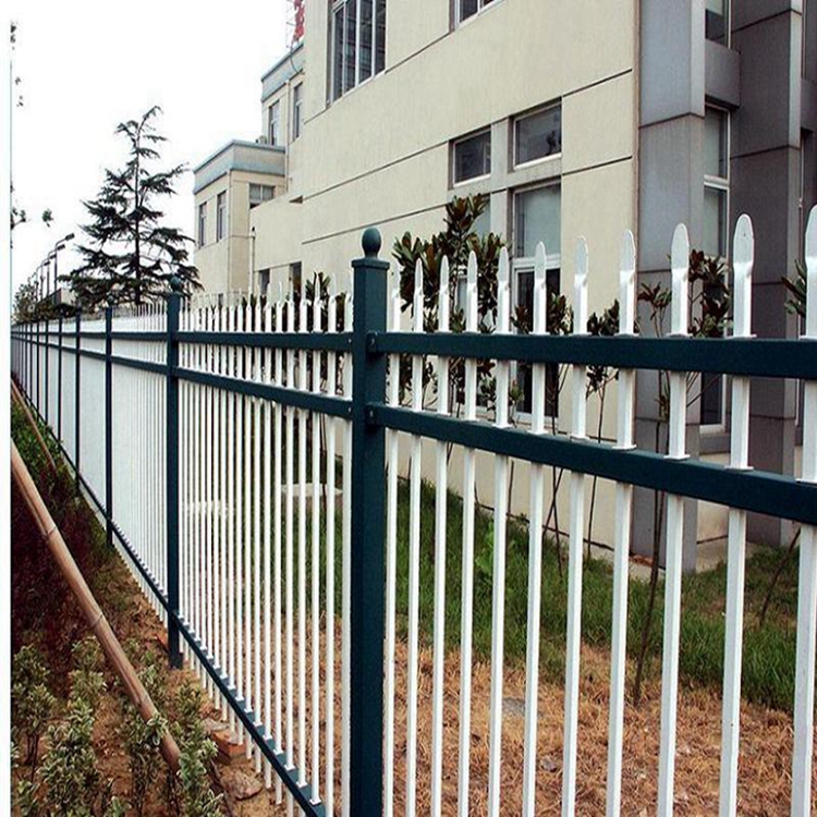 喷塑锌钢护栏/冲孔式热镀锌护栏/锌钢栅栏/小区插拔绿化护栏