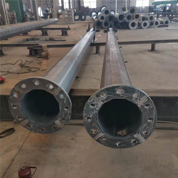 厂家定制无锡110KV电力钢杆价格 输电钢杆图纸加工