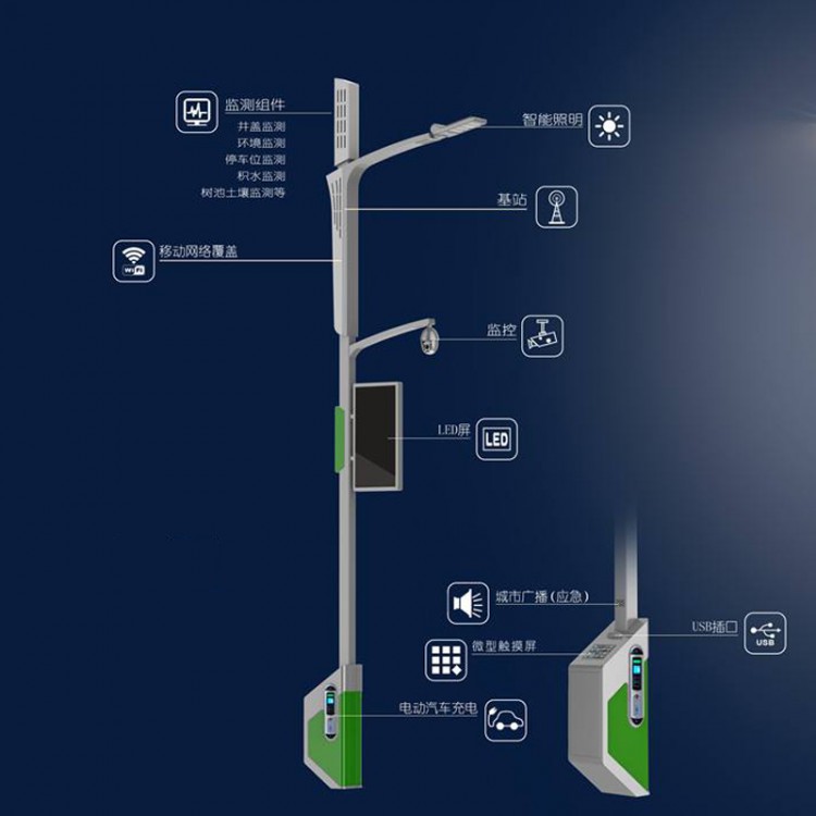 广西智慧路灯厂家直销